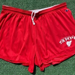 Champion University Of Tampa Ladies Mesh Gym Shorts Women’s Size XL